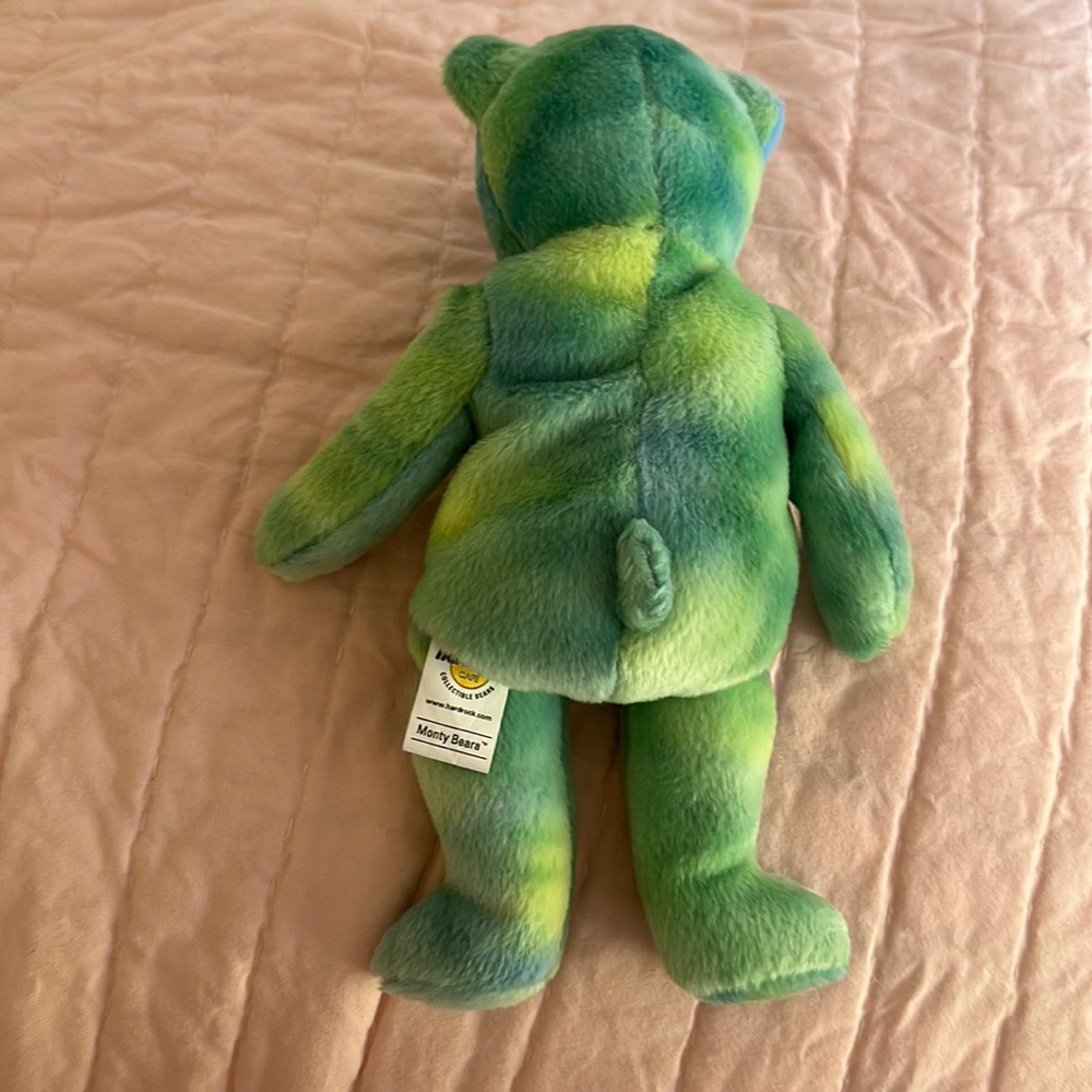 Vintage Hard Rock Cafe Rome 2001 Monty Beara Herrington’s Teddy Bear Club - Picture 3 of 6
